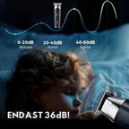 TrimSafe Pro™️ - LCD-skärm Professionell Elektrisk Hårklippare
